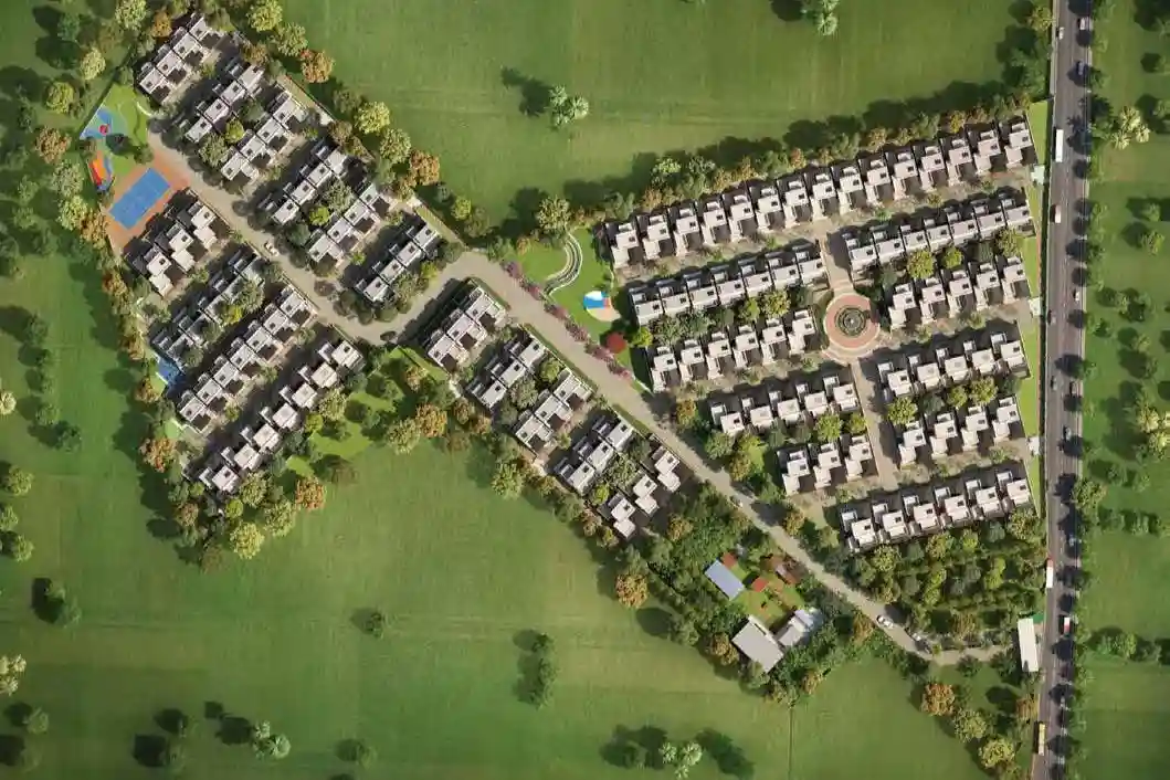 green zone centric master plan at stopping by the woods