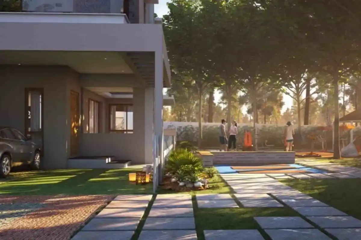naturally ventilated villas at stopping by the woods